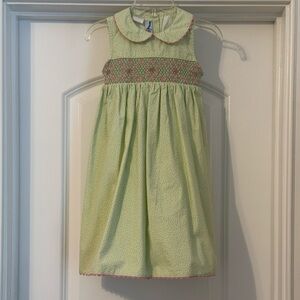 Silly Goose Smocked Flower Dress Size 2